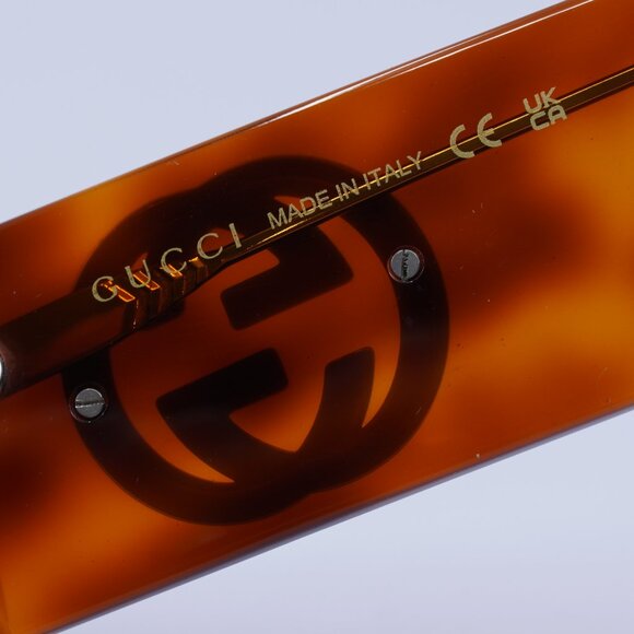 ?️ New Gucci GG1696S 002 Sunglasses - Havana Frame, Brown Lenses main image 5